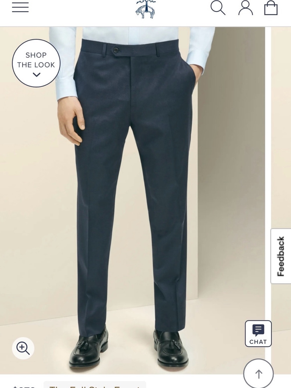 Brooks Brothers Blue Dress Trousers